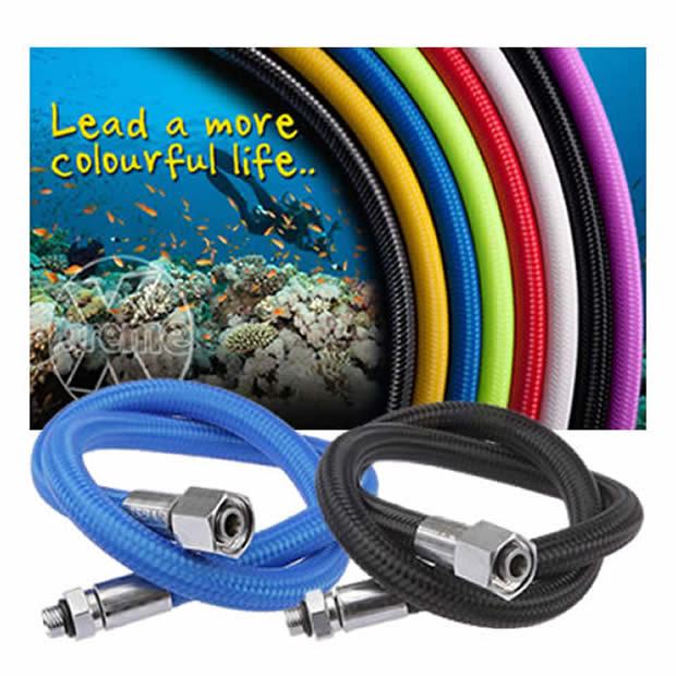 MIFLEXエクストリームホース/レギュレーター用  軽くて柔らかい中圧ホース MiflexXtremeHose